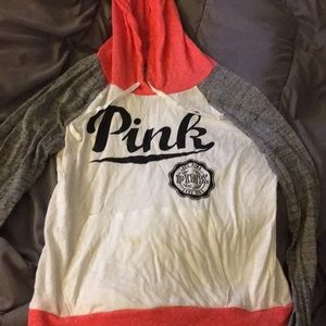Victoria secret lightweight pullover hoodie